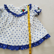 Load image into Gallery viewer, Vintage Polka Dot Dress 6-9 months
