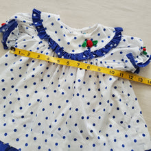 Load image into Gallery viewer, Vintage Polka Dot Dress 6-9 months
