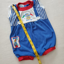 Load image into Gallery viewer, Vintage Sailor Sailing Romper 12 months
