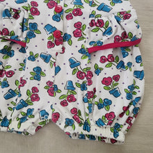 Load image into Gallery viewer, Vintage Flower Pot Bubble Romper 12 months
