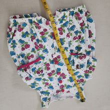 Load image into Gallery viewer, Vintage Flower Pot Bubble Romper 12 months
