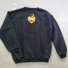 Load image into Gallery viewer, Vintage Lion Black Crewneck kids 16
