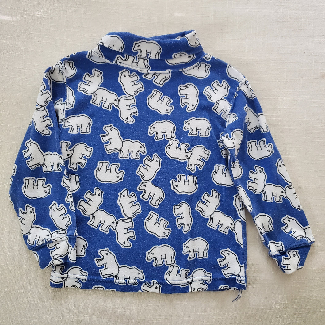 Vintage Polar Bear Turtleneck 3t