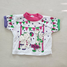 Load image into Gallery viewer, Vintage Circus Baby Tee 3-6 months
