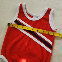 Load image into Gallery viewer, Vintage Red Terrycloth Tank Top 2t
