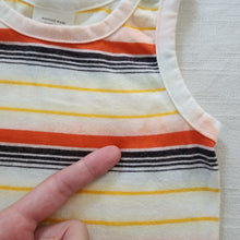 Load image into Gallery viewer, Vintage Striped Tank Top 2t
