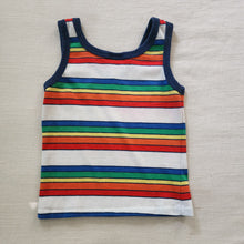 Load image into Gallery viewer, Vintage Rainbow Striped Tank Top 2t

