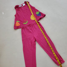 Load image into Gallery viewer, Vintage Matching Fruit Top &amp; Pants 4t
