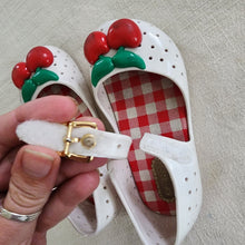 Load image into Gallery viewer, Mini Melissa Cherry Shoes toddler 8
