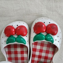 Load image into Gallery viewer, Mini Melissa Cherry Shoes toddler 8
