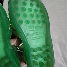 Load image into Gallery viewer, Mini Melissa Green Jelly Sandals toddler 5
