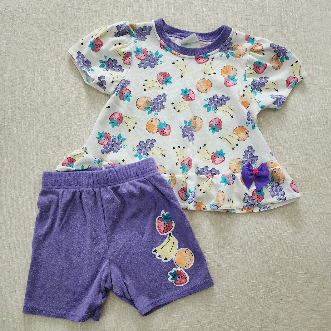 Vintage Tutti Fruity Matchiny Set 3t