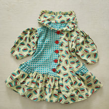 Load image into Gallery viewer, Vintage Mousefeathers Strawberry Basket Dress 12-18 months
