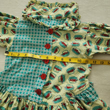 Load image into Gallery viewer, Vintage Mousefeathers Strawberry Basket Dress 12-18 months
