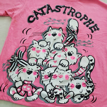 Load image into Gallery viewer, Vintage Catastrophe Kitties Tee kids 6/7
