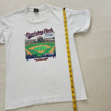 Load image into Gallery viewer, Vintage &#39;90 Chicago White Sox Comiskey Park Tee kids 10/12
