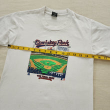 Load image into Gallery viewer, Vintage &#39;90 Chicago White Sox Comiskey Park Tee kids 10/12
