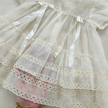 Load image into Gallery viewer, Vintage Sheer Layering Dress 12-18 months
