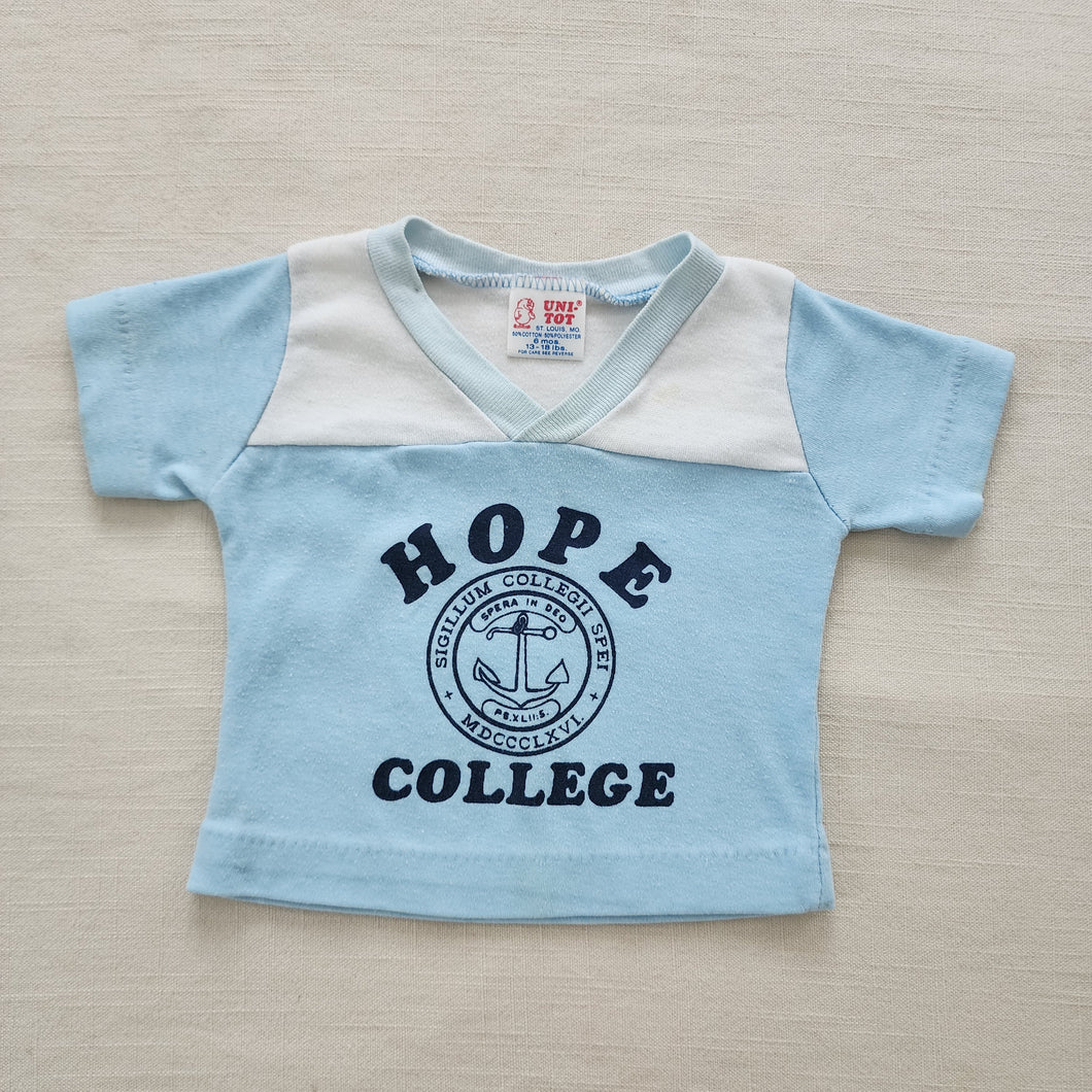 Vintage Hope College Souvenir Tee 3-6 months