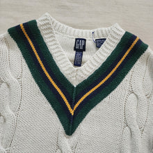 Load image into Gallery viewer, Vintage Gap Knit Varsity Sweater 4t
