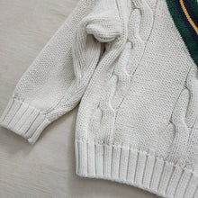 Load image into Gallery viewer, Vintage Gap Knit Varsity Sweater 4t
