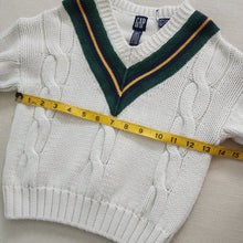 Load image into Gallery viewer, Vintage Gap Knit Varsity Sweater 4t
