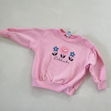 Load image into Gallery viewer, Vintage Oshkosh Flower Crewneck 3t
