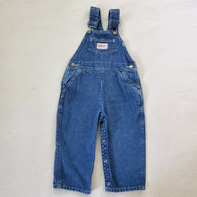 Load image into Gallery viewer, Vintage McKids Denim Overalls 2t *flaw
