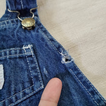 Load image into Gallery viewer, Vintage McKids Denim Overalls 2t *flaw
