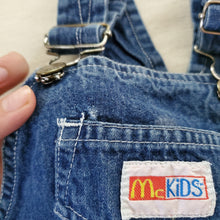 Load image into Gallery viewer, Vintage McKids Denim Overalls 2t *flaw
