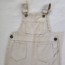 Load image into Gallery viewer, Vintage Tan Flared Leg Overalls 3t
