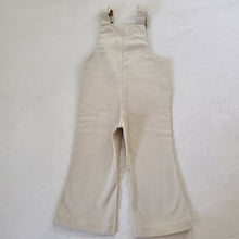 Load image into Gallery viewer, Vintage Tan Flared Leg Overalls 3t
