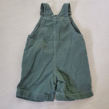 Load image into Gallery viewer, Vintage Adventure Army Green Shortalls 2t
