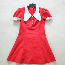 Load image into Gallery viewer, Vintage 60s Red Dress kids 14/16
