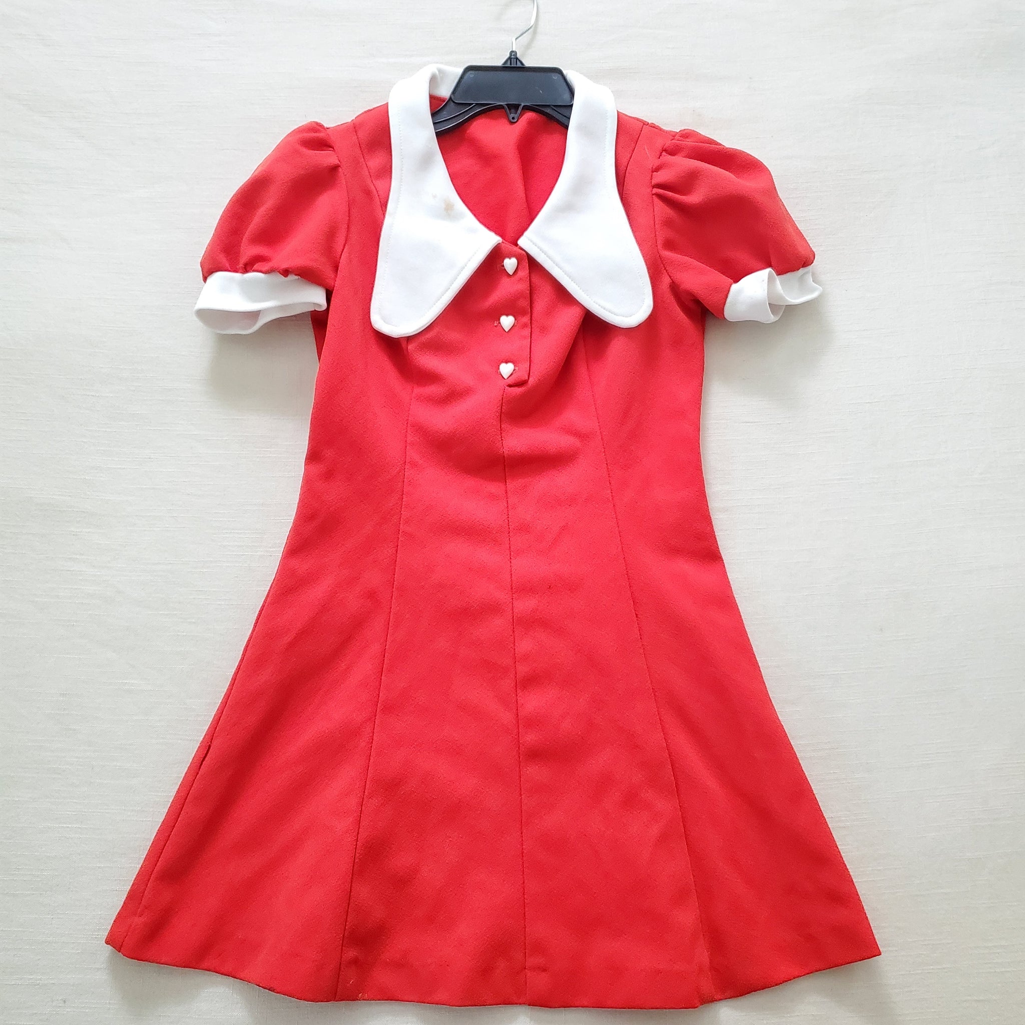 Vintage 60s Red Dress kids 14/16 Nostalgic Baby Vintage Vintage 60s Red Dress kids 14/16 Nostalgic Baby Vintage