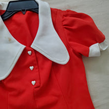 Load image into Gallery viewer, Vintage 60s Red Dress kids 14/16
