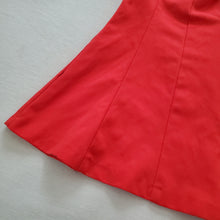 Load image into Gallery viewer, Vintage 60s Red Dress kids 14/16
