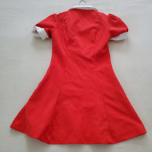 Load image into Gallery viewer, Vintage 60s Red Dress kids 14/16
