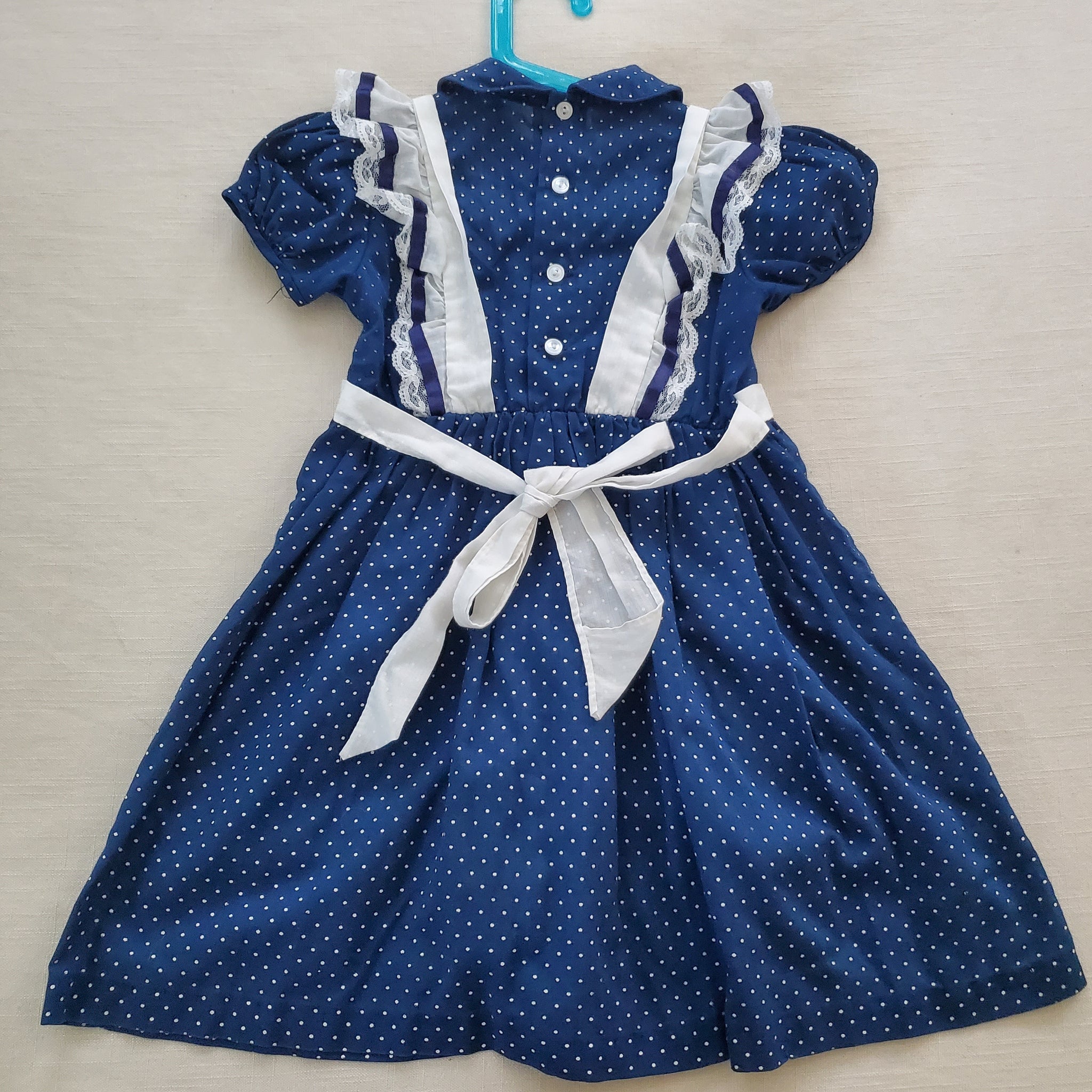 Vintage Polly Flinders Smocked Apron Dress 5t – Nostalgic Baby Vintage