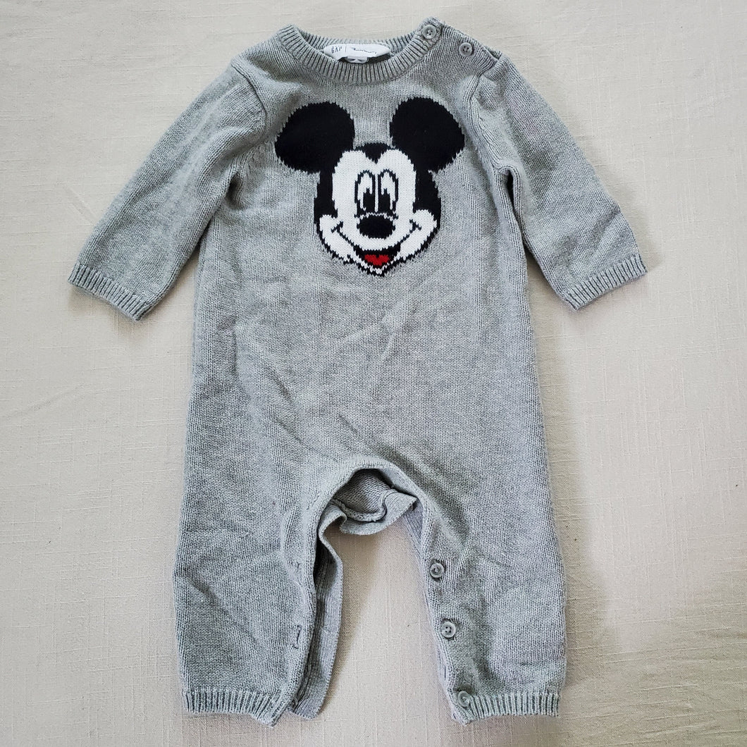 Gap × Disney Mickey Mouse Knit Bodysuit 3-6 months