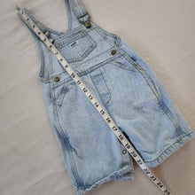 Load image into Gallery viewer, Vintage Guess Light Wash Denim Shortalls 18-24 months
