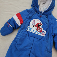 Load image into Gallery viewer, Vintage NFL Houston Oilers Snowsuit 12 months
