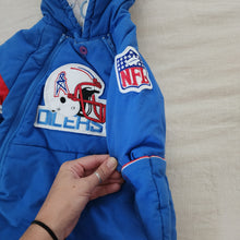 Load image into Gallery viewer, Vintage NFL Houston Oilers Snowsuit 12 months
