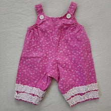 Load image into Gallery viewer, Vintage Pink Floral Pantsuit 0-6 months
