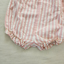 Load image into Gallery viewer, Vintage Striped Tulip Romper 24 months
