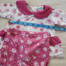 Load image into Gallery viewer, Vintage Pink Beachy Matching Set 3-6 months
