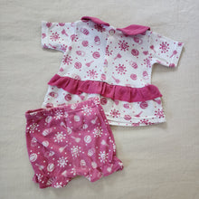 Load image into Gallery viewer, Vintage Pink Beachy Matching Set 3-6 months
