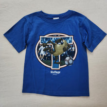 Load image into Gallery viewer, Y2k Taz Six Flags Mexico Soccer Souvenir Tee kids 6
