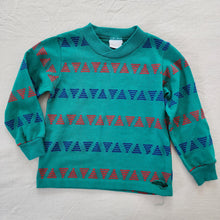 Load image into Gallery viewer, Vintage Primary Geometric Long Sleeve 2t/3t
