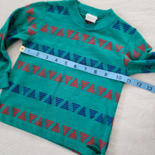 Load image into Gallery viewer, Vintage Primary Geometric Long Sleeve 2t/3t
